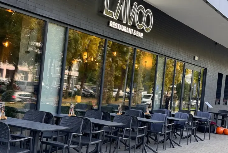 restauracja w budynku